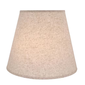 18 in. x 15 in. Beige Hardback Empire Lamp Shade