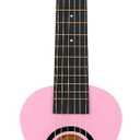 23" Acoustic Guitar, Kids 6 String Toy Guitar - Realistic Steel Strings - Beginner Practice First Musical Instrument for Children, Toddlers (Pink)