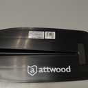 Attwood 11764-1 Ergonomic Aluminum Canoe Paddle 4-Feet, Black, One Size