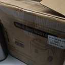 Nugget Ice Maker Countertop, 35.5Lbs/24Hrs Chewable Sonic Ice Machine with Self-Cleaning, Handle, Water Tank, Quiet Operation & Portable Pellet Ice Maker for Home, Office, Kitchen, Bar, Silver (Silver(Stainless Steels))