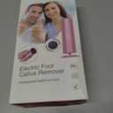 Electric Foot Callus Remover,Foot Scrubber & Callus Remover for Feet Foot Spa Pedicure Tool with 60 Grinding Discs Professional Electric Foot File Ideal (Light Pink)