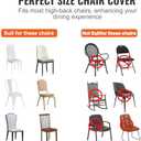 VEVOR 100 PCS Beige Chair Covers Polyester Spandex Chair Cover Stretch Slipcovers for Wedding Party Dining Banquet Chair Flat-Front Covers