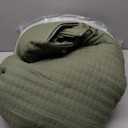 WRENSONGE King Size Quilt-3 Pieces Lightweight Bedspreads Olive Green King Quilt Bedding Set for All Seasons, Soft Summer Coverlet with 2 Pillow Shams Suitable for Bed, Couch, Quilt Blanket (King(106" x 94))