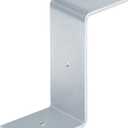 GBGS 10 Pcs 3-1/2" High Z Clip Brackets,for Support 2x4 Flat Blocking Between Joists or Trusses,12 Gauge