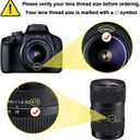 Camera Lens Hood, Collapsible Reversible Filter Thread Rubber Digital Lens Hood DSLR Lens Cap Shade