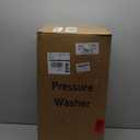 Electric Pressure Washer 5000PSIMax 3.6GPM Power Washer Touch Screen Adjustable Pressure 4 Nozzles and 500ml Foam Cannon Power Washer Cleaning for Car Yellow