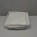 Natural Linen Blackout Curtains 84 Inch Length 2 Panels Set for Bedroom Living Room Back Tab Thermal Insulated 100% Black Out Linen Drapes Room Darkening Window Curtains 84 Inches Long Ivory Cream