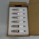 ECCPP Spark Plug Platinum Iridium Fit for Mazda for 6 2009-2012,for Mazda for CX- 2007-2012 Replacement for 5367 (6 Spark Plugs)