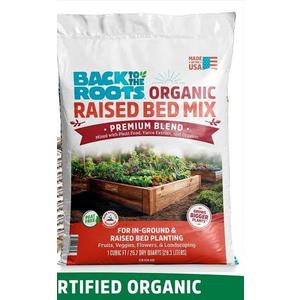 Back to the Roots Organic Raised Bed Soil (1 cu.ft. Bag) (EXP 05/11/30)