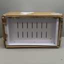 4 Pack Expandable Pull Out Cabinet Organizer 21"Deep With Raising Pad for Framed Cabinets, 3 Slide Rails Slide Out Drawers, No Drill Roll Out Shelves, Adjustable Width 12.1"-20.4" White