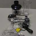 KOIOS Upgraded Immersion Blender Handheld, 1000W 12-Speed 5 in 1 Hand Mixer Stick Blender with 304 Stainless Steel Blade,Food Processor,Beaker,Egg Whisk&Milk Frother,Non-BPA,Smoothies Pure Baby Food (Black)