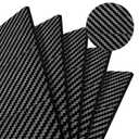 600X700X4MM Carbon Fiber Sheet, 100% 3K Carbon Fiber Panel, High Strength, Lightweight, Matte Twill Weave for DIY Projects, Drones, CNC Cutting, Aerospace, Automotive, Laptop Components
