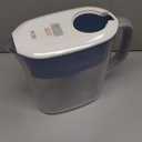 PUR 7-Cup Water Filter Pitcher, Cleaner, Great-Tasting Water, Dishwasher Safe, Powerful, Faster Filtration, LockFit Cap Design - White