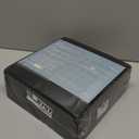 Square Acoustic Wall Panels, Sound Absorbing Panels for Walls, Ceiling, Doors, 12 Pack 12"x12"x0.4" Decorative Black Acoustic Tiles for Recording Studio, Office, Room, Home