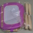 Smasiagon Toddler Toys Age 1-2 Year Old Boys Girls, Magnetic Drawing Doodle Board Valentines Day Gifts for Kids Educational Learning Toys for 1 2 3 Year Old Boys Girls Birthday Gifts (Purple)