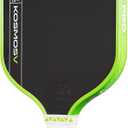 JOOLA Pro V Pickleball Paddle - 16mm - Standard Grip - Raw Carbon Fiber Textured Surface - Enhanced Frame & Propulsion Core, USAPA & UPA-A Certified, NFC Chip Enabled, Premium Control & Lightweight Performance