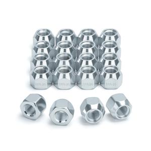 7/16-20 Open End Lug Nuts for Chevy Buick Pontiac Oldsmobile Stock Wheels, 20pcs One Piece Chrome 7/16 Lug Nuts 0.63" Height 3/4" Hex Replace Dorman 611-014 711-830 711-106