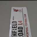 Liverpool Official Anfield Road L4 Metal Street Sign - Multi-Colour