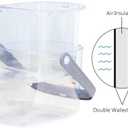 Cold Therapy System, Programable Timer, Wireless Remote, Double Walled Bucket, Post-Surgery Pain Reliever, Ice Therapy Machine for Knee After Surgery (Gray)