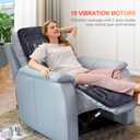 COMFIER Massage Mat Full Body,Massage Pad with 10 Vibration Motors,Back Massager Pad with Heat