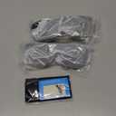 Retro Polarized Sunglasses for Men and Women Classic Vintage Square Sun Glasses UV400 Protection D918 (2 Pack(black&grey/Black+black/Blue))