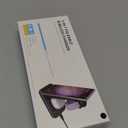 Wireless Charger for Samsung/Android, HOLYJOY Foldable 3 in 1 Fast Charging Station/Stand/Multi Charger for Samsung S25 Ultra/S24/Note 20, Travel Pad for Galaxy Watch 8/7/6/5/Active 2, For Buds(Black)