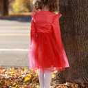 Disney Princess Frozen Minnie Mouse Dress Girls Sparkle Ruffle Tulle Tutu Birthday Party Fall Outfits Clothes Baby to Toddler (Red)