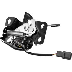 ACROPIX Car Hood Latch Lock Assembly Replacement for Honda Accord 2003-2007 No.74120SDAA01 - Pack of 1 Black