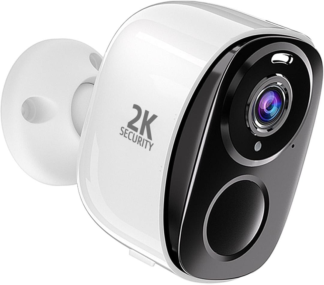 5G/2.4G WiFi Security Cameras Wireless Outdoor, 2K Battery Powered WiFi Cameras with AI Motion Detection Spotlight Siren,Color Night Vision, 2-Way Talk, Waterproof, Cloud/SD Storage, Works w/Alexa