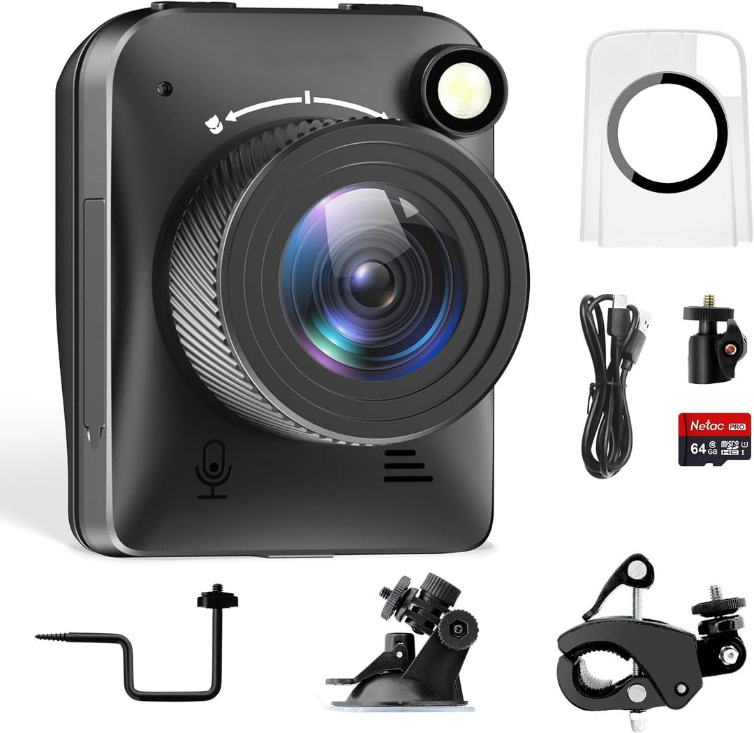 Time Lapse Camera, 4K FHD Timelapse Camera Outdoor, Waterproof Level IP66, for Record Outdoor Construction, Weather, Plant, 6 Month Battery Life, 64 GB TF Card Included