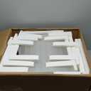5 Tier Plastic Drawer Type Closet,Portable Storage Cabinet Sundries Storage Cosmetics Jewelry Storage Box for Home OfficeWhite (Size 1-4)