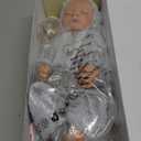 BABESIDE Lifelike Reborn Baby Dolls Boys - 17-Inch Real Baby Feeling Realistic-Newborn Baby Doll Full Body Vinyl Real Life Baby Dolls with Toy & Gift Box for Kids Age 3+