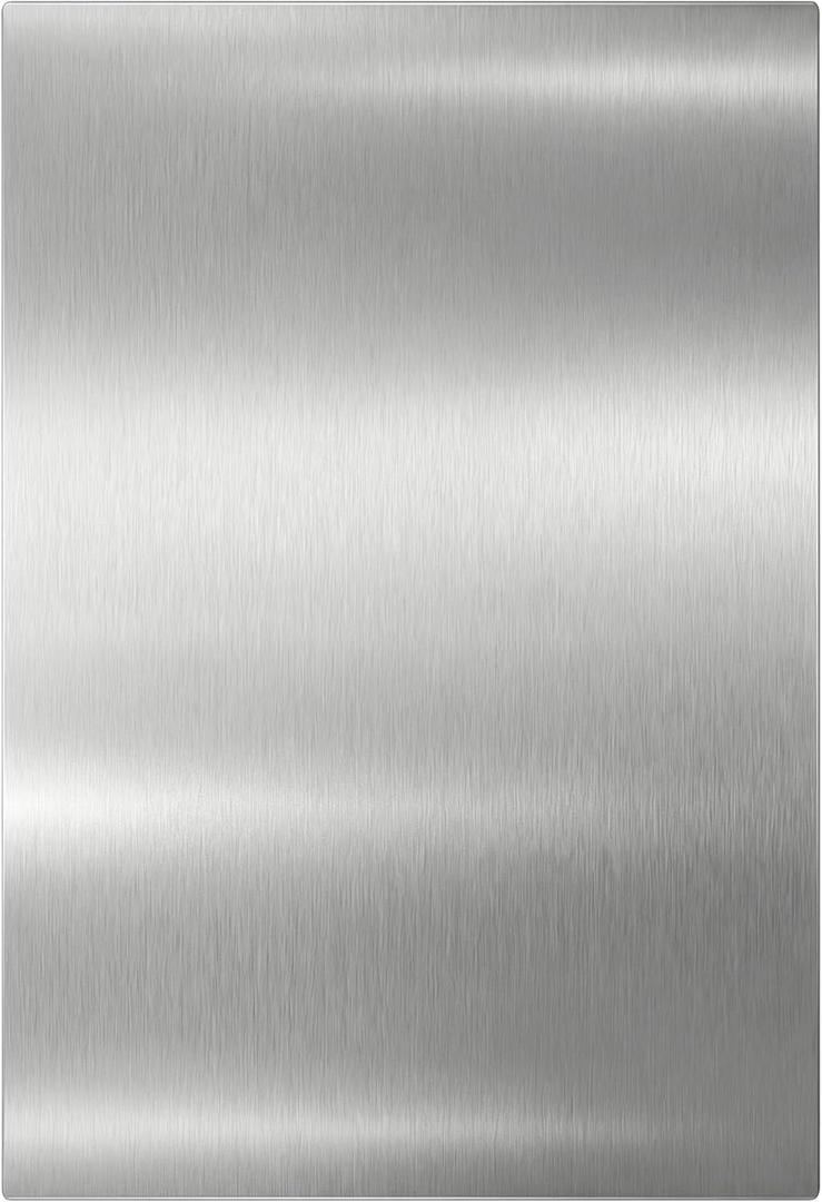 24" x 16" Stainless Steel Backsplash Panel Hand Dryer Splash Guard Wall Backsplash Protector with Ultra Strength Adhesive for Bathroom, Kitchen, Stovetop