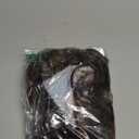 Halo Hair Extensions with Invisible Wire 20 Inch Balayage Dark Brown Hair Extensions with Chestnut Highlight and 4 Secure Clips Wavy Synthetic Hair extensions for Women Daily Part Use