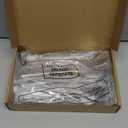 Patelai Serving Utensils Set Include Stainless Steel Large Spoons Slotted Spoons Forks Tongs Soup Ladle and Pie Server for Parties Buffet Catering, Dishwasher Safe(Silver,10 Pieces)