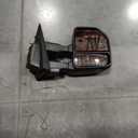 Towing Mirrors fit for 2015 2016 2017 2018 2019 2020 Ford F150 Pickup Truck LED Turn Signal Lights Temperature Sensor Heated Defrost Power Glass Foldaway 8 Pin Plug