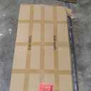 Children's Table and Chair Set Suitable for Boys and Girls Age 2-12 Height Adjustable Table top Can be Painted with 6 Seats Suitable for Family Learning Daily use (Wood Color)