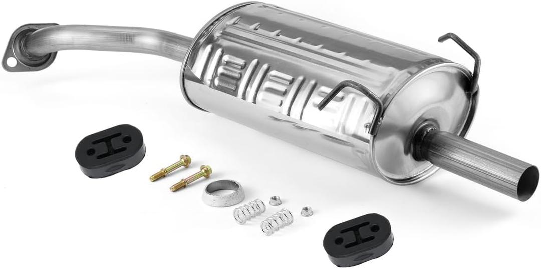 Stainless Steel Rear Exhaust Muffler Tail Pipe for 02-06 CR-V 2.4L CRV2