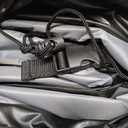 Gorpche Patio Furniture Set - Waterproof, Heavy Duty Outdoor Couch & Sectional Sofa Cover - Table & Chair Cover - Curved, 90" L x 62" D x 28" H, Grey & Black