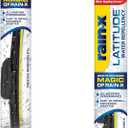 Rain-X 810235 Latitude 2-In-1 Water Repellent Wiper Blades, 26" and 19" Windshield Wipers (Pack Of 2), Automotive Replacement Windshield Wiper Blades With Patented Rain-X Water Repellency Formula