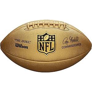 NFL The Duke Metallic Edition Football - Gold