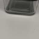 Kaffe Glass Coffee Canister (12oz) w/Airtight Lid - Click to Release Seal - BPA Free Glass & Stainless Steel - Elegant Kitchen Storage Container for Coffee, Nuts, Rice, Flour, Sugar, Tea, Cereal