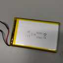 KBT 3.7V 6000mAh Li-Polymer Battery: 906090 Lipo Rechargeable Lithium-ion Replacement Batteries with PH 2.54 JST Connector for Ar duino NodeMCU ESP32 Development Board Raspberry Pi UPS Board