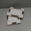 upsimples 5x7 Picture Frame with Real Glass, Ornate Vintage 5 x 7 Photo Frames for Wall Decor or Tabletop Display, Bronze and Black, 2 Pack