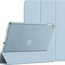 JETech Case for iPad Air 2 (2nd Generation), Smart Cover Auto Wake/Sleep (Light Blue)