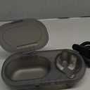 3-in-1 Universal Stroller Snack Tray Attachment with Dust Cover Sturdy Stroller Cup Snack Holder Clamp & Silicone Arms Grip Design Baby Travel Gear Accessories Detachable Dishwasher-Safe Universal Fit