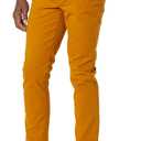 Amazon Essentials Men's 5-Pocket Stretch Twill Casual Pants (31W x 34L, Gold)