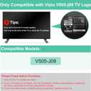 Base Stand Only for Vizio TV Legs V505-J09 We Listed, Not for Other Models, Only for Vizio TV Replacement Stand We Listed wr Screws Set and Instructions, Easy to Install