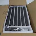 SUNVIE 12 Inch LED Hardscape Lighting 2700K Soft White Retaining Wall Lights 7W LED Landscape Lighting 12-24V Low Voltage Step Lights Outdoor with Connectors Waterproof Hardscape Paver Light, 12 Pack