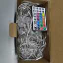 Mocalido 50ft Color Changing Globe String Lights Indoor, Hanging Colored Christmas Lights for Bedroom 75 LED USB Powered with Remote, Fairy Lights Classroom, Camping Tent Decor